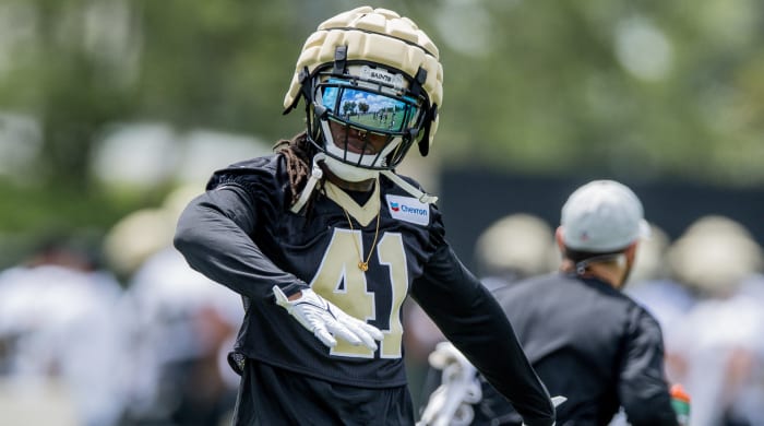 New Orleans Saints running back Alvin Kamara